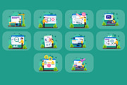 Website Illustration Pack, an Illustration by baii09 (Thumbnail 4 of 4)