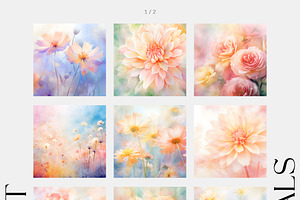 Soft Florals Backgrounds