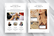 Wholesale Line Sheet Canva Template, a Flyer Template by SmmrDesign (Thumbnail 2 of 9)