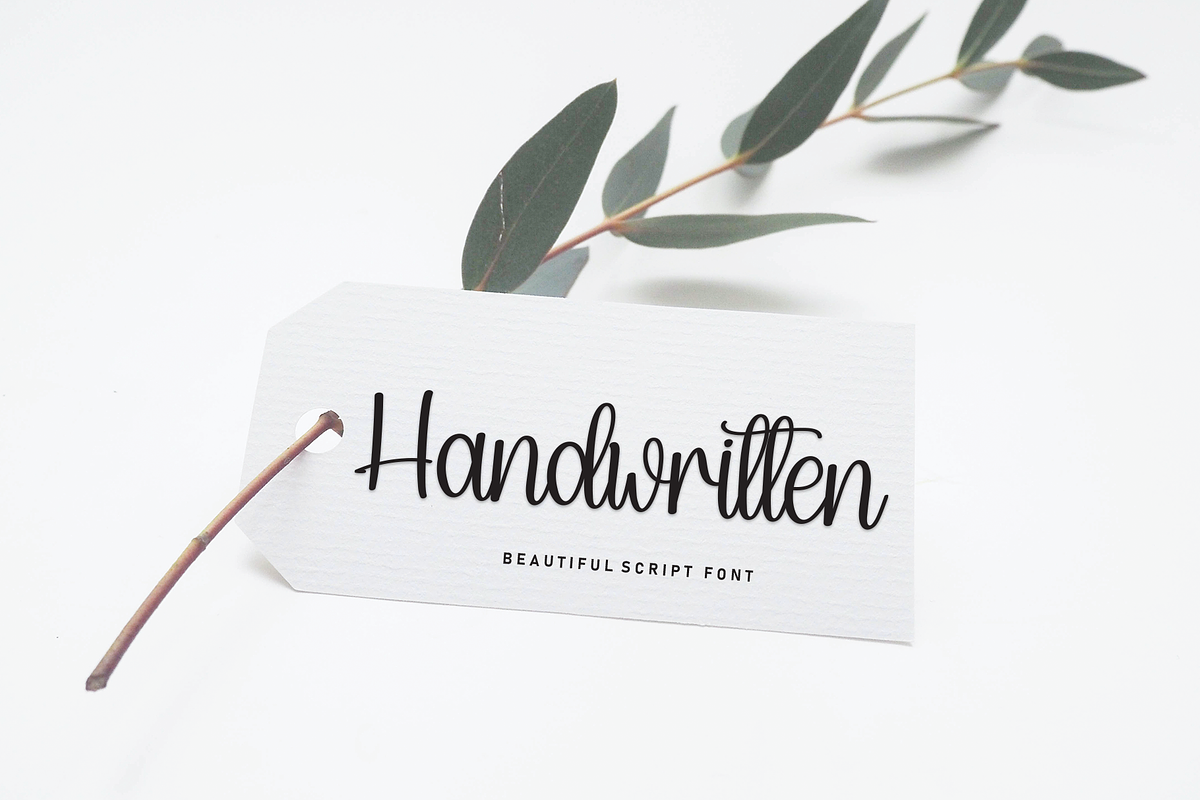 Sunflower | Script Font, a Handwritten Font by Scratchones (Photo 5 of 8)
