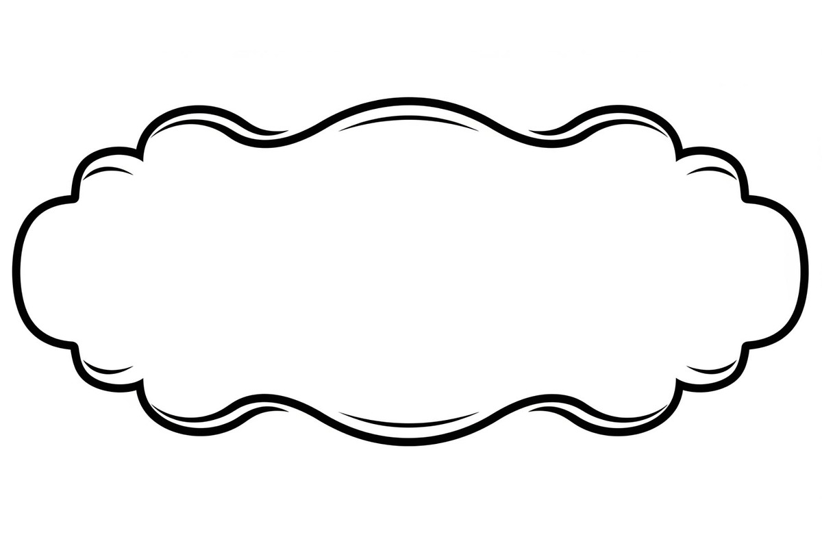 Wavy Scalloped Label Frame Bundle, an Illustration by musafir_fashion (Photo 37 of 51)