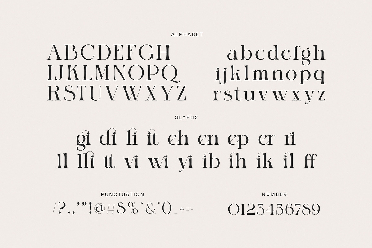 Elgim Elegant Serif Font, a Serif Font by Perfectype (Photo 8 of 8)
