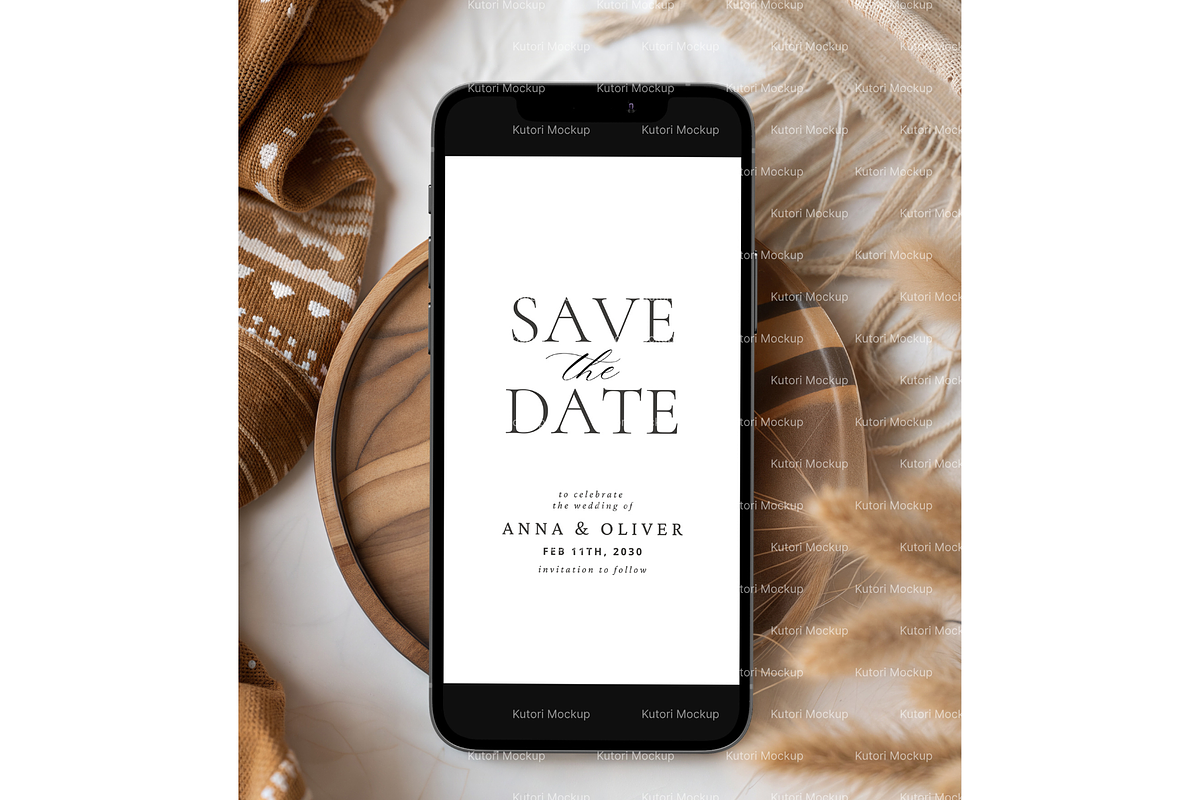 Minimal Nature Mobile Screen Mockup, a Mockup by MockupWizard (Photo 5 of 5)