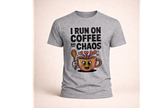 offee And Chaos Retro Quote Design, an Object Graphic by Annudesign (Thumbnail 3 of 10)