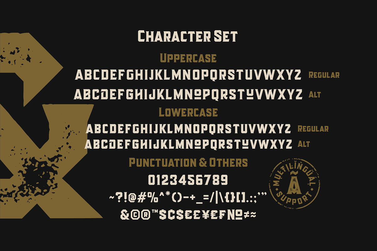 Kolesom Typeface, a Font by Frantic Disorder (Photo 5 of 9)