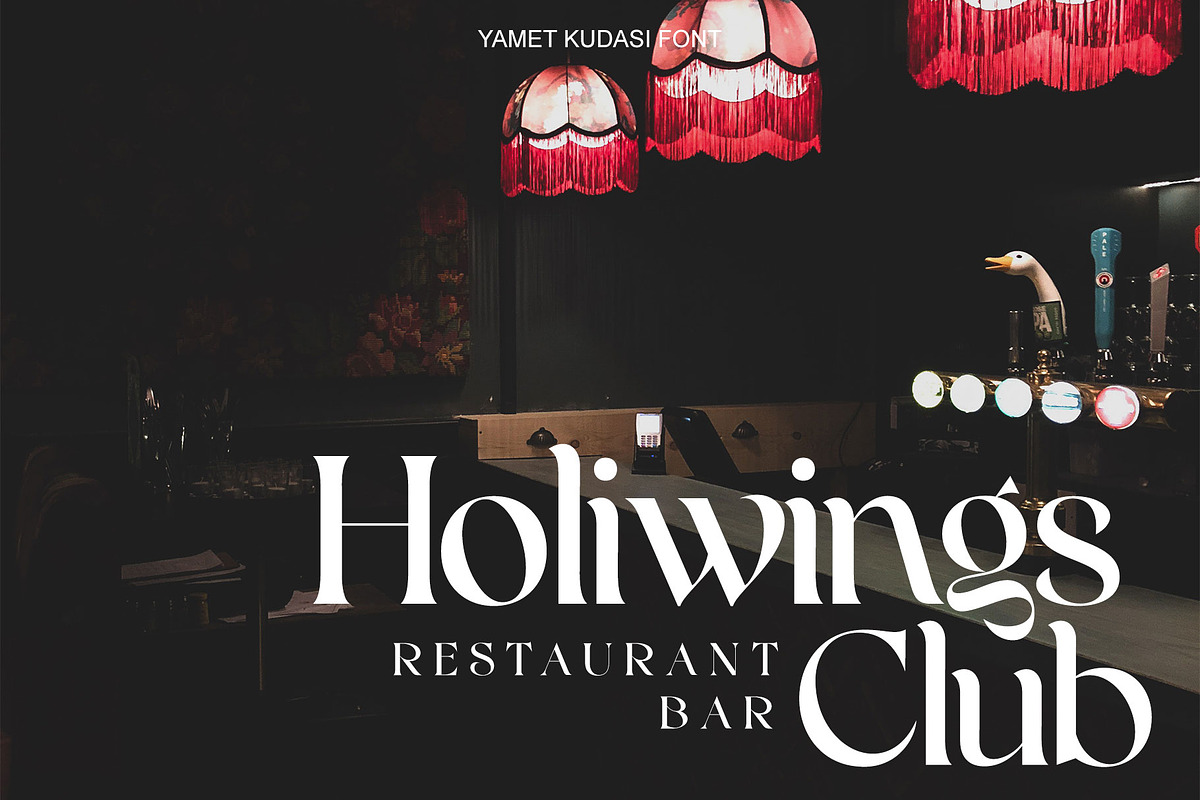 yamet kudasi-retro font, a Serif Font by NYDESIGN (Photo 6 of 11)