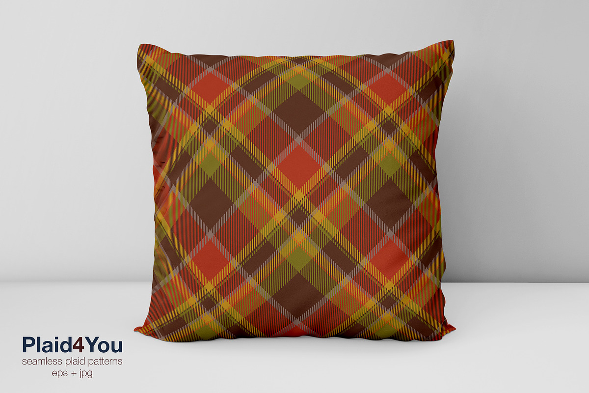 #70 Autumn Plaids | Fall Patterns, a Pattern Graphic by Plaid4You (Photo 5 of 9)