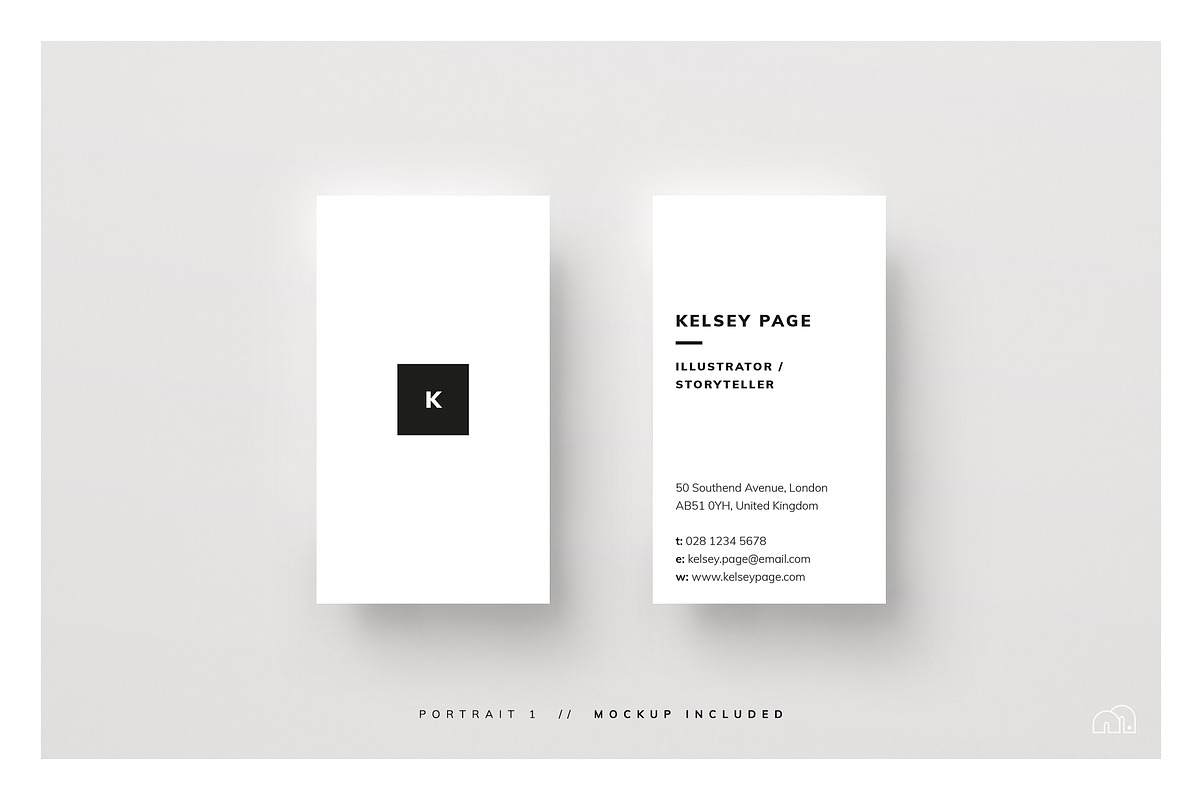 Business Card - Kelsey, a Business Card Template by bilmaw creative (Photo 3 of 10)