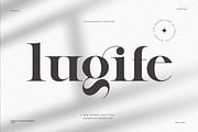 Lugife Elegant Serif, a Serif Font by Perfectype (Thumbnail 1 of 9)