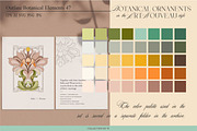Art Nouveau Botanical Ornaments III, a Pattern Graphic by Collection by VY (Thumbnail 3 of 8)