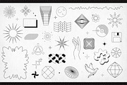 Aesthetic Metamodern Shapes Part 2, an Outline Icon by Ckybe's Corner (Thumbnail 2 of 7)