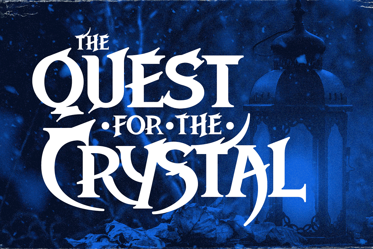 Midwinter Fire: Gothic Fantasy Font, a Serif Font by Wingsart Studio (Photo 13 of 17)