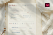 The Project - Modern Planner Layout, a Stationery Template by Filip Studio (Thumbnail 3 of 6)