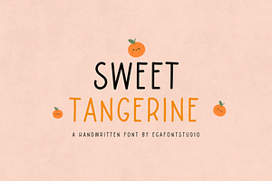 Sweet Tangerine Handwriting Font