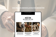 Wix Template for Personal Brands, a Wix Template by JOA CREATIVE LAB (Thumbnail 6 of 12)
