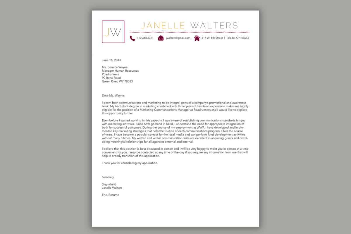 4 Piece Resume Package - Marketing, a Resume Template by Scribbled Napkin Design (Photo 4 of 5)