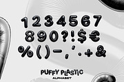 Puffy Plastic alphabet font, a Font by Sonnyfive (Thumbnail 7 of 7)