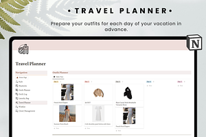 Wardrobe Manager Notion Template