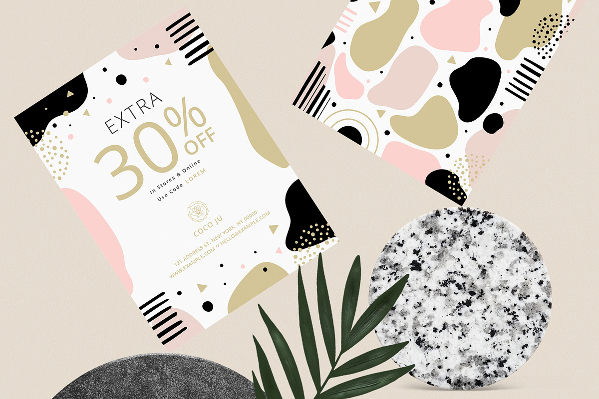Business Branding kit – COCO, a Stationery Template by Pixejoo (Photo 4 of 10)