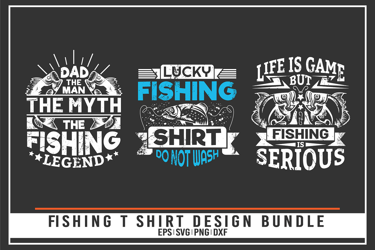 Fishing quotes t shirt bundle, a Graphic by Uniquesvg99 (Photo 5 of 9)