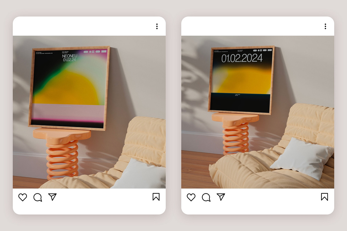 Interior Frame Mockup Bundle BRYNLEE, a Household Mockup by Bonumo (Photo 5 of 14)