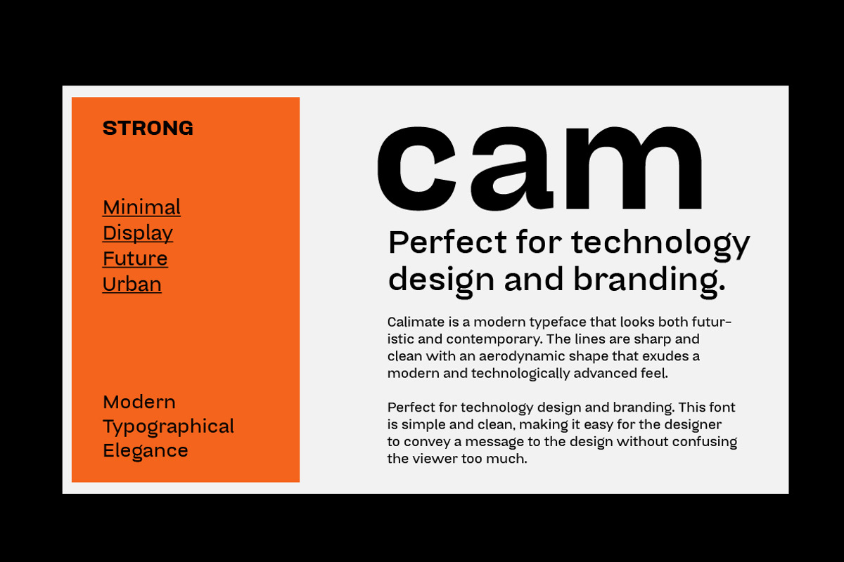 Calimate Family Fonts, a Sans Serif Font by Yukita Creative (Photo 7 of 12)