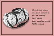 Fit Girl hand drawn clip art, a Graphic by Stylus & Bloom (Thumbnail 2 of 6)
