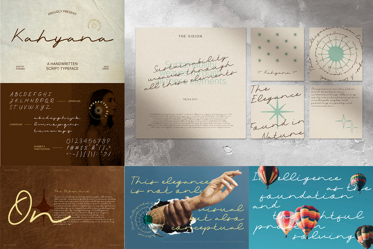 Modern Handwritten Typeface Font, a Handwritten Font by Catalystco Studio (Photo 4 of 11)