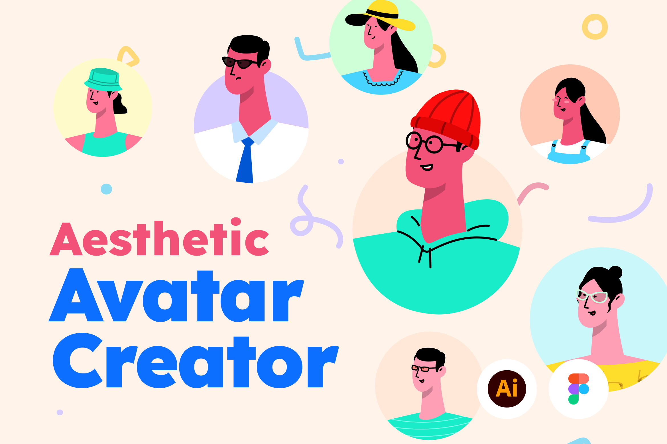 Profily - Aesthetic Avatar Creator, a Person Illustration by Illustraly ...