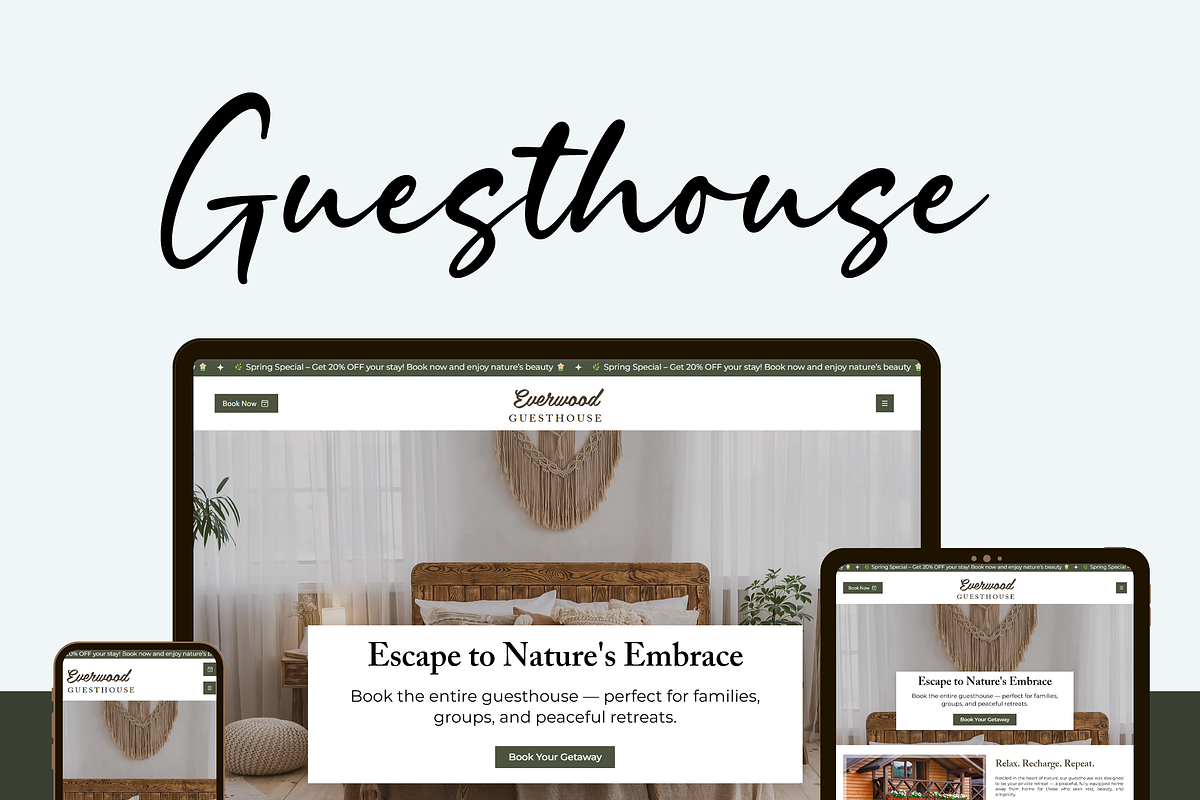 Guesthouse - Wix Studio Website preview 8