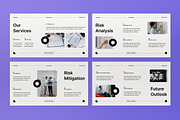 White Blue Pitch Deck Google Slide, a Presentation Template by graphicook (Thumbnail 4 of 5)