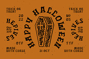 Hepives Spooky Fonts, a Font by Nocturnal Workspace (Thumbnail 5 of 8)
