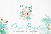 Watercolor Flower - Fantasy Mint, an Illustration by Beigetime (Thumbnail 7 of 9)