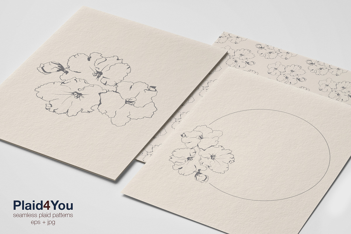 Floral & Flowers Seamless Pattern, a Pattern Graphic by Plaid4You (Photo 15 of 15)