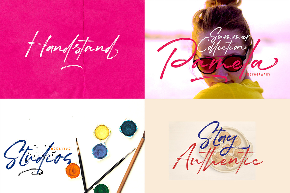 The brilliant fonts bundle, a Script Font by Franstudio (Photo 14 of 20)