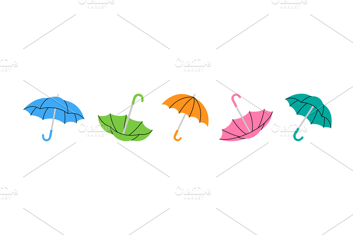 Bright vector illustration of open, an Illustration by GraphiShop