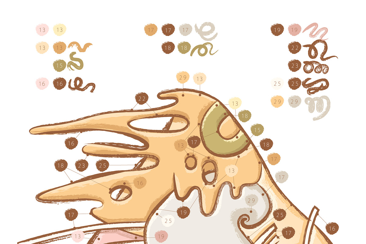 Dry Marker brushes for Illustrator, a Brush Add-On by Mazheika Store (Photo 5 of 7)