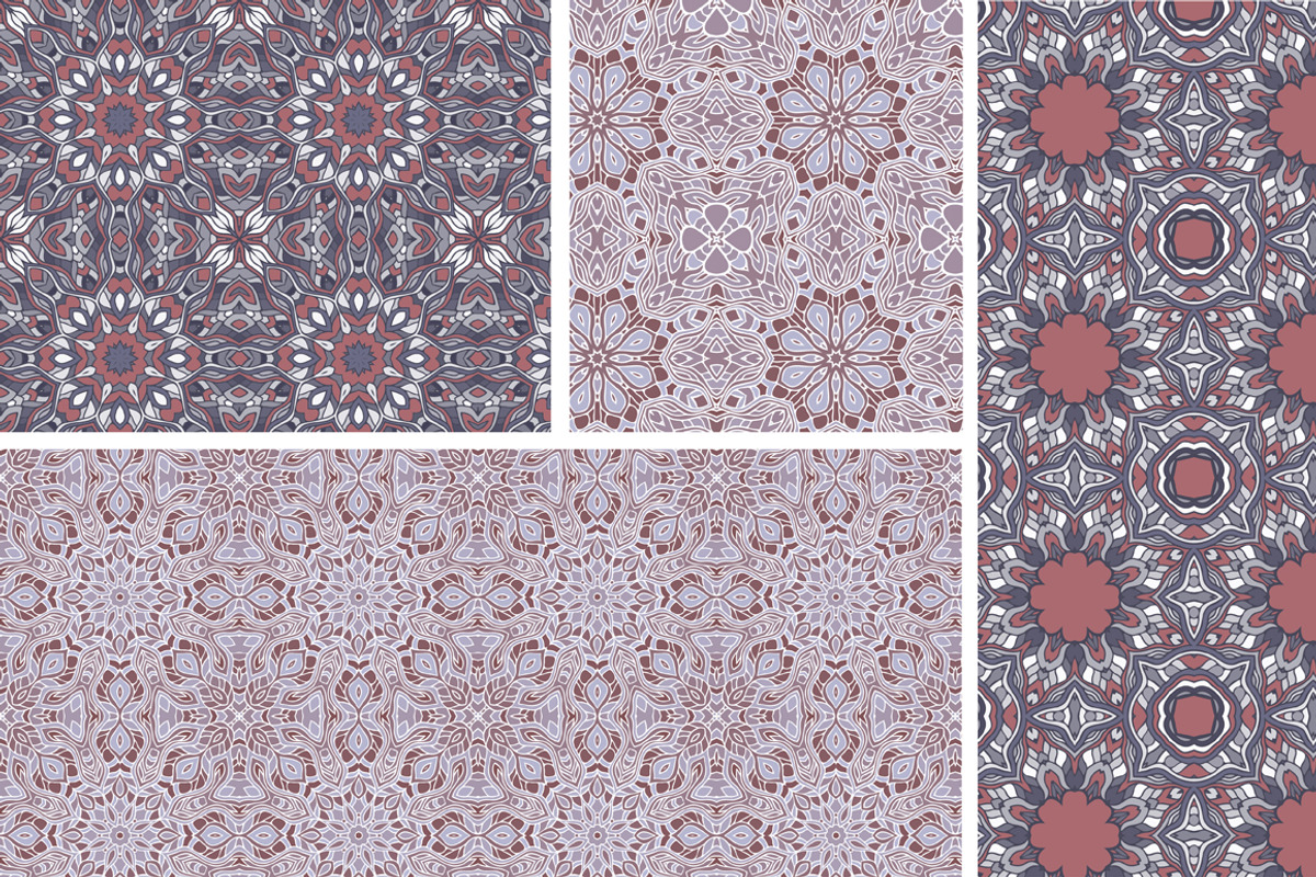 Set of 12 seamless patterns, a Pattern Graphic by Quetzal Art (Photo 6 of 7)