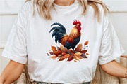 Fall Farm Autumn Watercolor Clipart, an Illustration by Rose Art (Thumbnail 4 of 9)