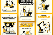 Artificial Intelligence Drawing Set, a Solid Icon by Vectors Market (Thumbnail 3 of 9)