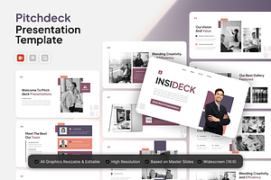 Insideck - Pitchdeck Power Point, a Presentation Template by Annora Studio