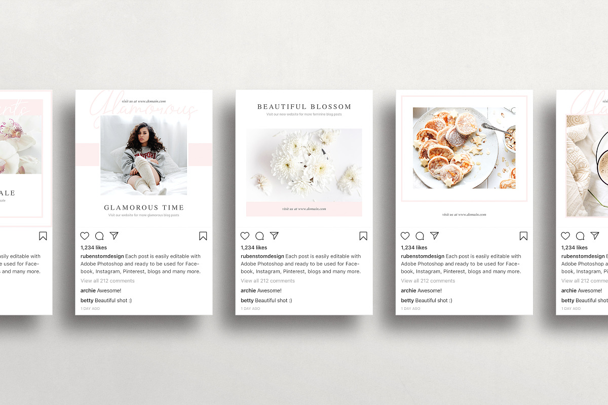 Social Media Bundle, a Social Media Template by Ruben Stom (Photo 6 of 54)