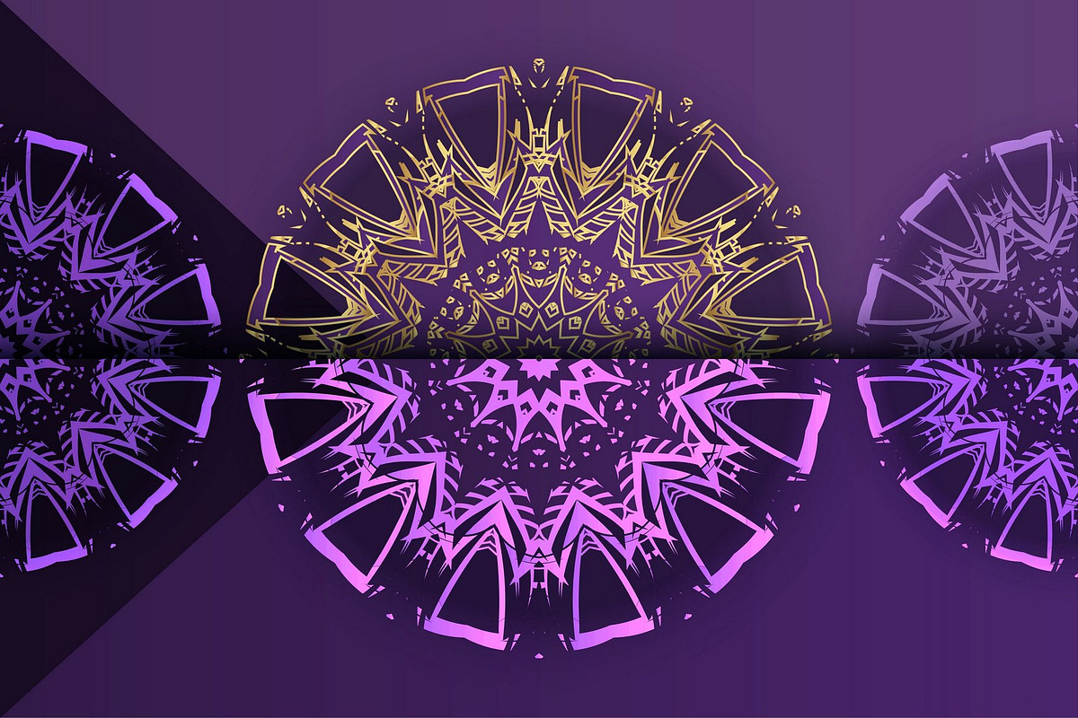 Mandala Vector Pattern Graphics Pack, a Background Graphic by NJ Himel (Photo 39 of 91)