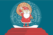 SET Snow globe - Christmas toy, a Decorative Illustration by pashigorov (Thumbnail 9 of 12)