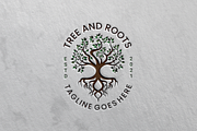 Tree And Roots Logo Design Templates, a Branding & Logo Template by My Miracle (Thumbnail 1 of 2)