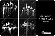 Urban City Skyline Tower Metropolis, a Background Graphic by LaseredNinja (Thumbnail 1 of 7)