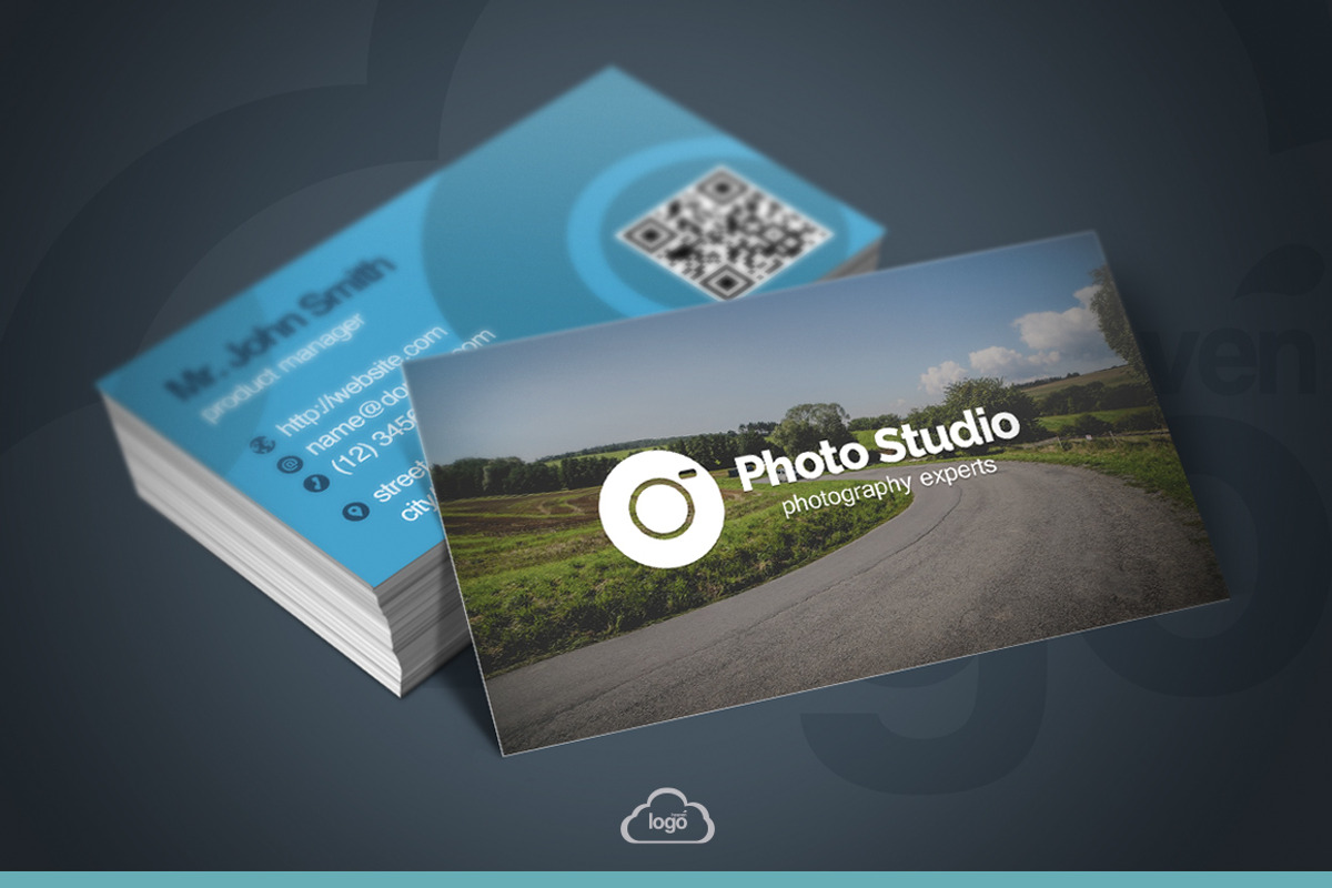 Photo Studio Business Card, a Business Card Template by Logo Heaven (Photo 1 of 5)