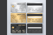 Credit Card (Vector file), a Business Card Template by Sunbzy (Thumbnail 1 of 2)