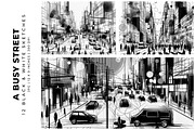 A Busy Street, a Decorative Illustration by Digital Art Creations (Thumbnail 4 of 7)