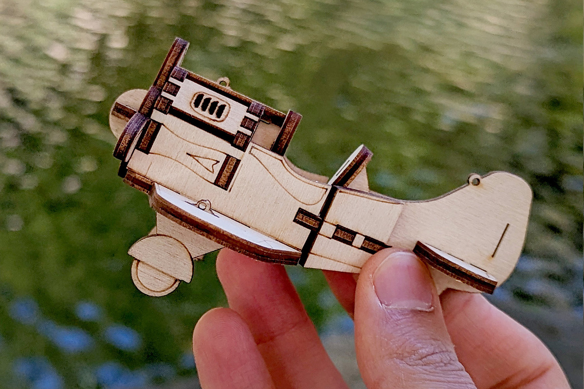 Cartoon Airplane - Laser Cut Files, an Object Graphic by VectorPainter (Photo 8 of 17)